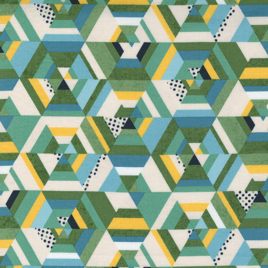 BasicGrey Moda Fabrics Frankie Kaleidoscope Hemlock 3067113