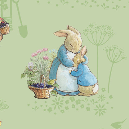 Beatrix Potter Riley Blake Designs Petter Rabbit and Friends Characters The Tale of Peter Rabbit CD15861-FERN