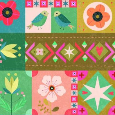 Bee Brown Dashwood Studio Fabrics Tree of Life TREE1958