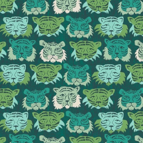 Belize Paintbrush Studio Fabrics Lauren Lesley Nevis Face Green 12022342