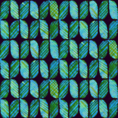 Billy Reue FreeSpirit Fabrics Mosaic Leaded Glass PWWR041.PALM