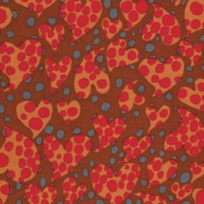 Brandon Mably Disco Dots Brown Rowan Westminster Fabric PWBM033