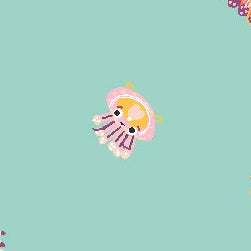 Calli and Co. Cotton + Steel RJR Fabrics Long Time No Sea High Tides and Good Vibes CC704-BE3 Bright and Early