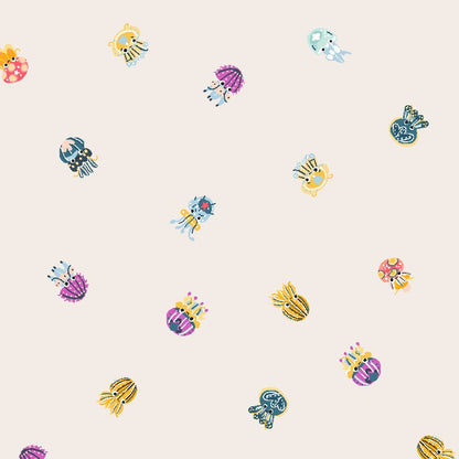 Calli and Co. Cotton + Steel RJR Fabrics Long Time No Sea High Tides and Good Vibes CC704-SS2 Sea Salt