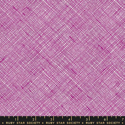 Carolyn Friedlander Ruby Star Society Moda Fabrics Memento Crosshatch RS8007 15 Cheshire