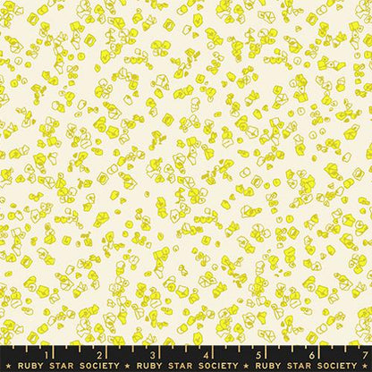 Carolyn Friedlander Ruby Star Society Moda Fabrics Memento Grit RS8004 13 Citron