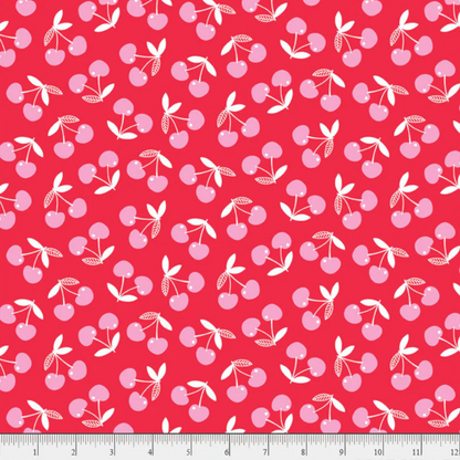 Cherry Patch Cherries Red P&B Textiles CPAT 5704 R