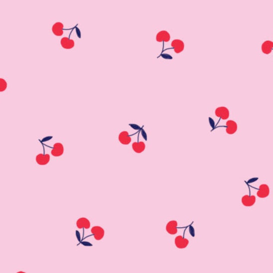 Cherry Patch Mini Cherries Pink P&B Textiles CPAT 5707 P