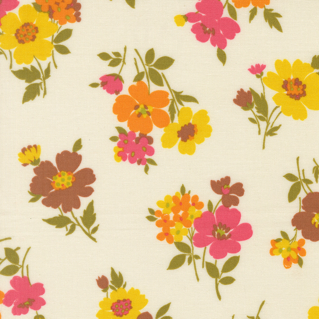 Chloe's Closet Moda Fabrics Happy Daze Groovy Garden 33843 11 Cloud