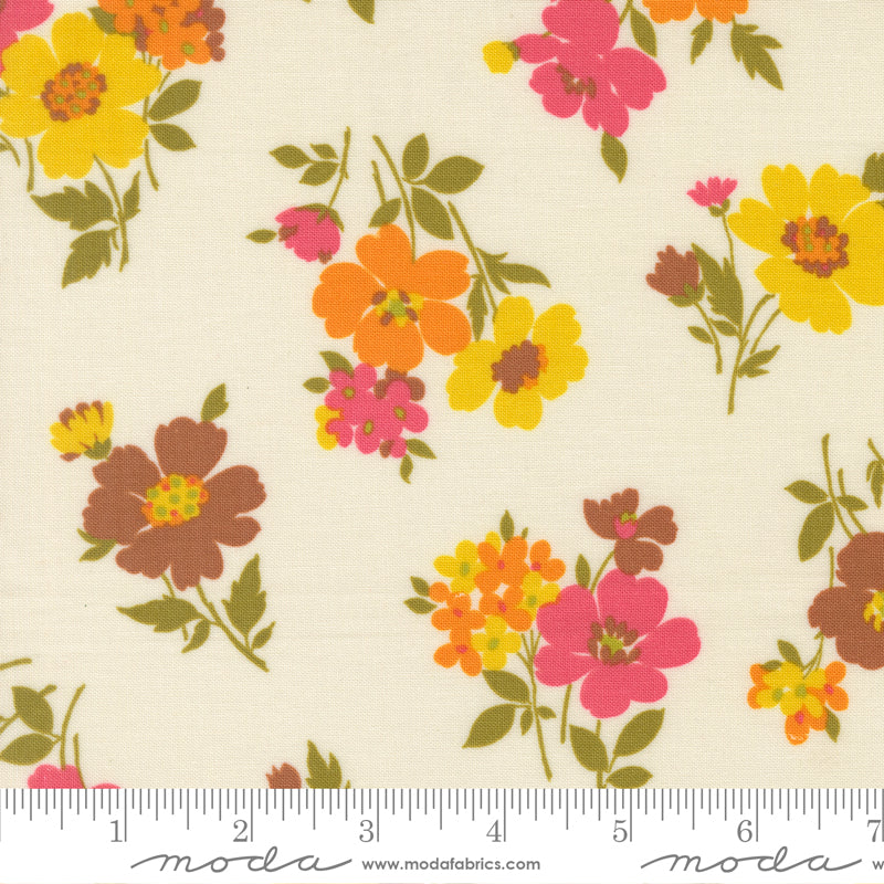 Chloe's Closet Moda Fabrics Happy Daze Groovy Garden 33843 11 Cloud