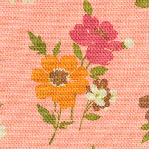 Chloe's Closet Moda Fabrics Happy Daze Groovy Garden 33843 12 Bugglegum