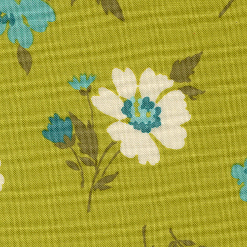 Chloe's Closet Moda Fabrics Happy Daze Groovy Garden 33843 16 Grass