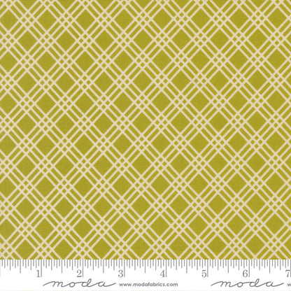 Chloe's Closet Moda Fabrics Happy Daze Picnic Plaid 33847 16 Grass