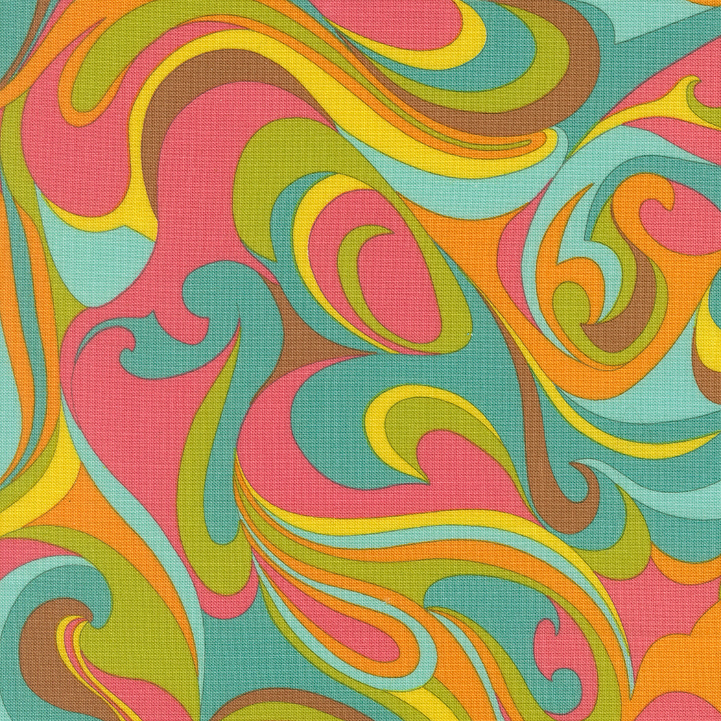 Chloe's Closet Moda Fabrics Happy Daze Vibing 33844 13 Sweetie