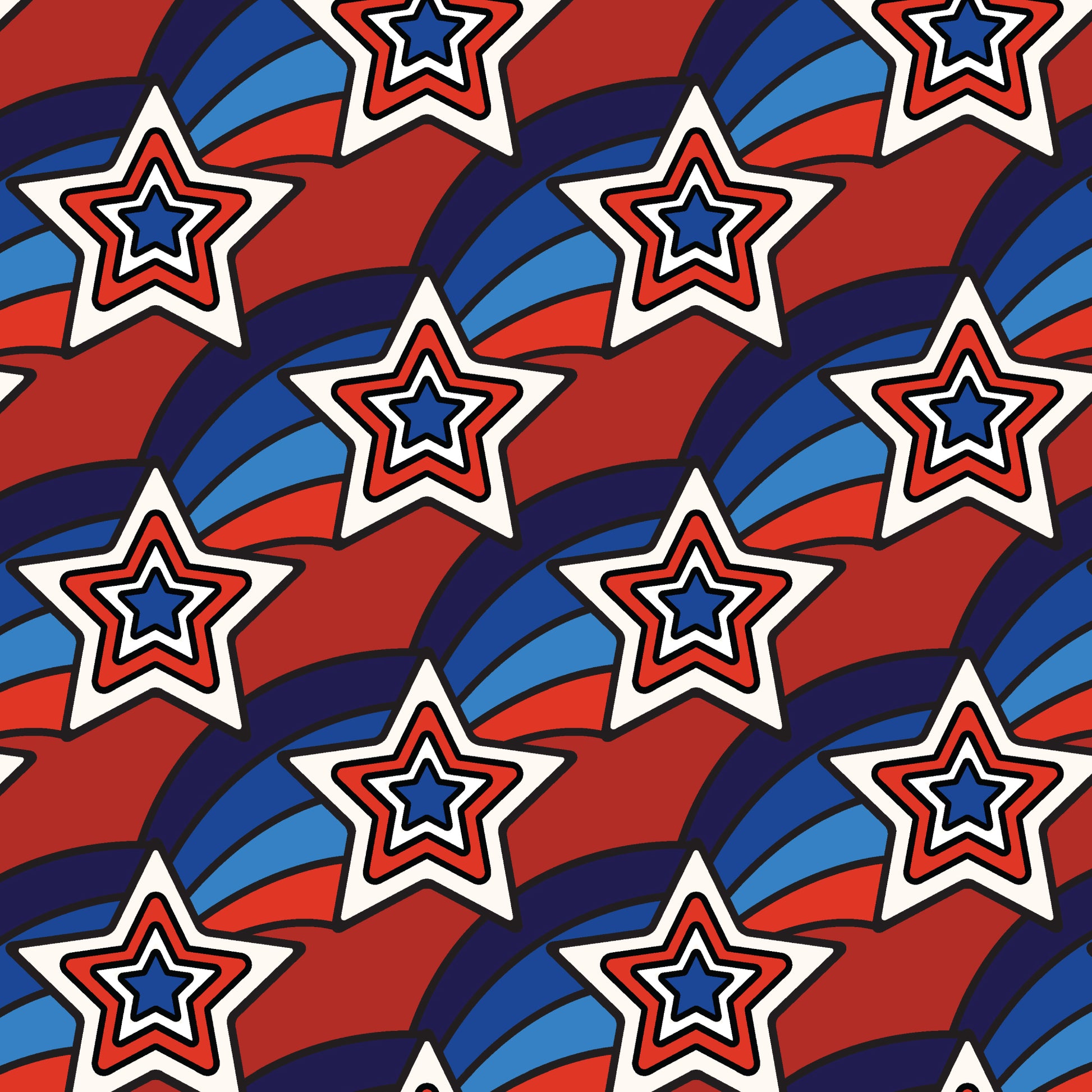 Cloud9 Fabrics Pop Stars Groovy Stars 228799