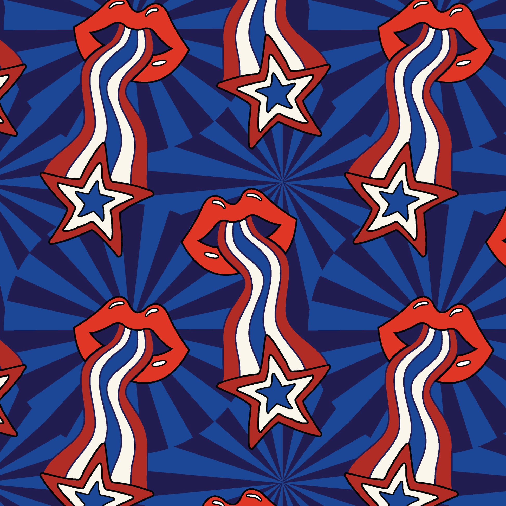 Cloud9 Fabrics Pop Stars Trippy Stars 228801