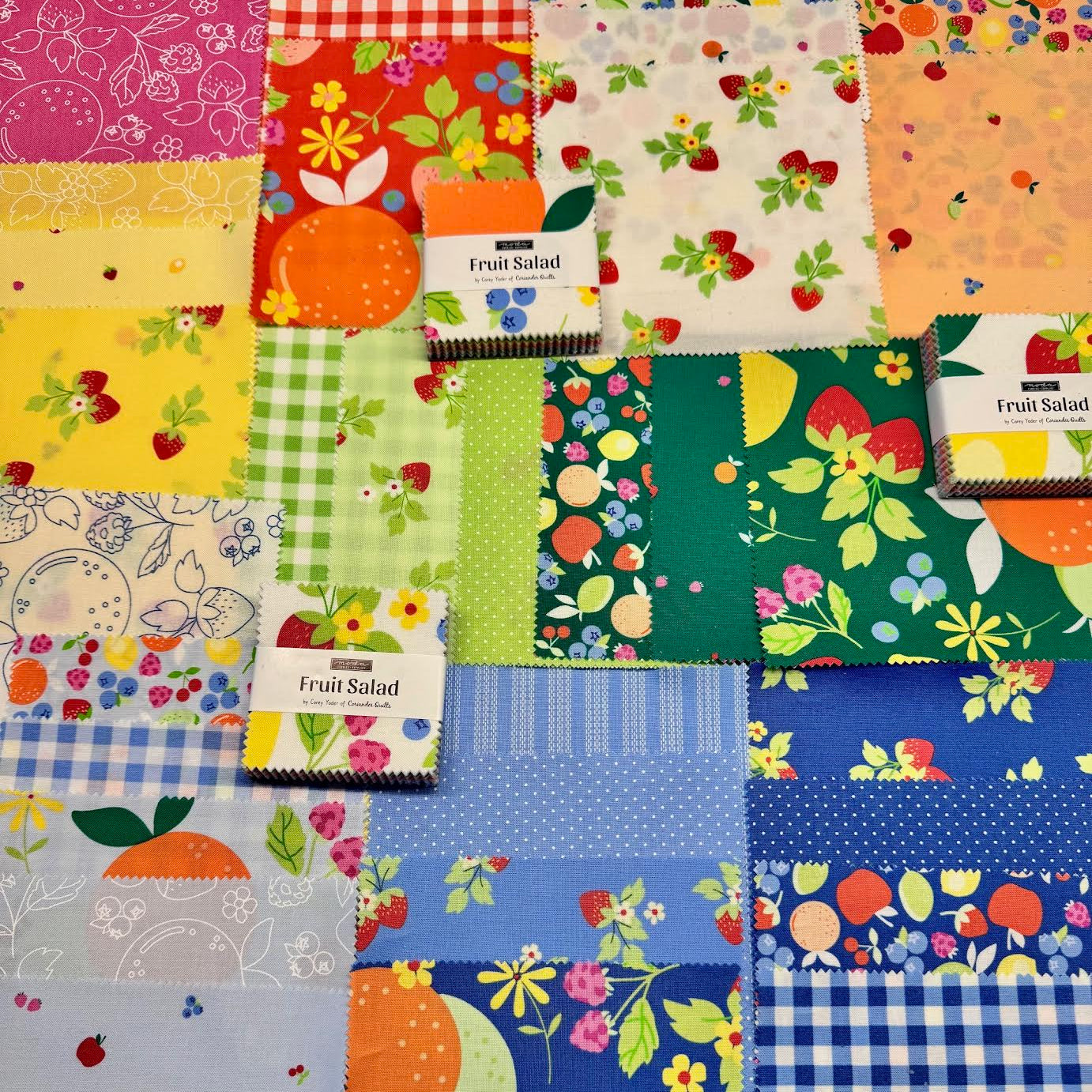 Corey Yoder Moda Fabrics Fruit Salad 5" Charm Pack 29240PP