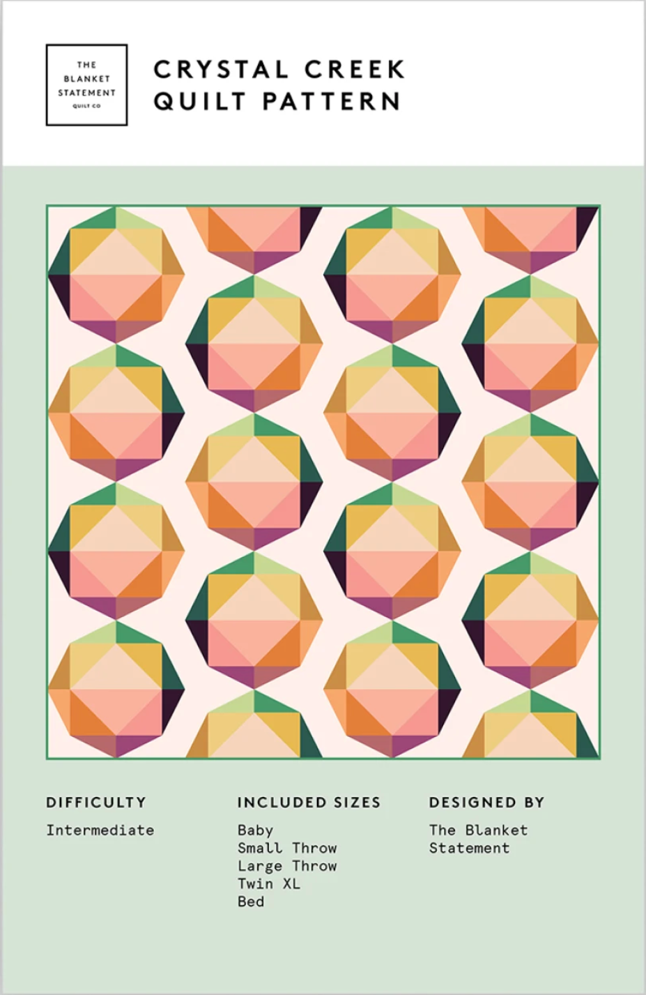 Crystal Creek Paper Quilt Pattern