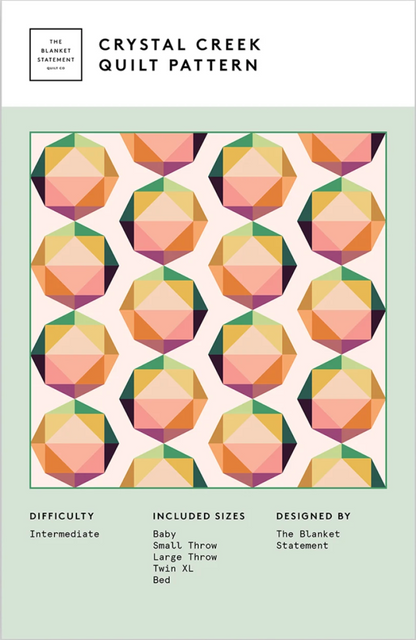 Crystal Creek Paper Quilt Pattern