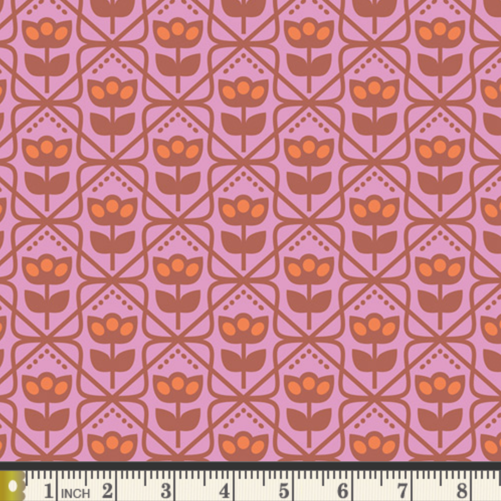 Dana Willard Art Gallery Fabrics Cinnamon Toast Mod Wall CMT-6290