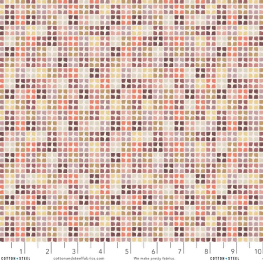 Day 51 Cotton + Steel RJR Fabrics Sweet Treats Candied Peel DA103-PP1 Pink Punch