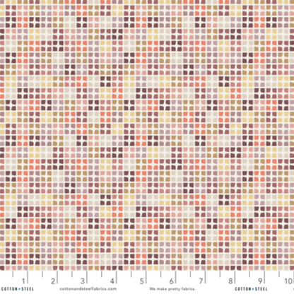 Day 51 Cotton + Steel RJR Fabrics Sweet Treats Candied Peel DA103-PP1 Pink Punch