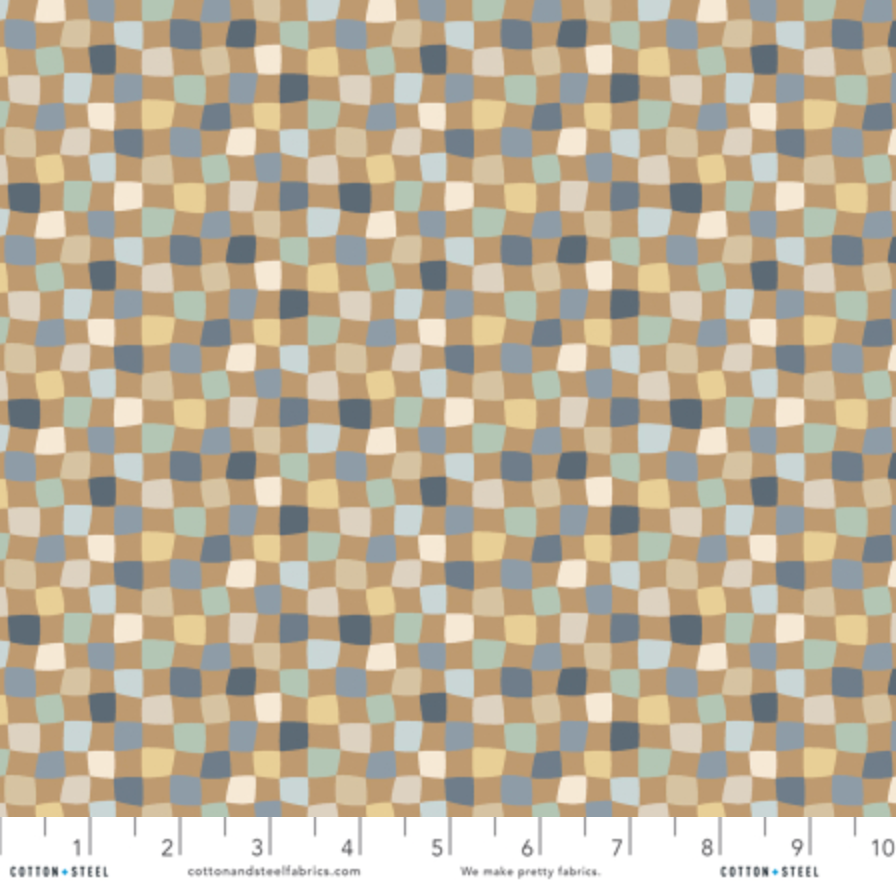 Day 51 Cotton + Steel RJR Fabrics Sweet Treats Florentine DA102-SB2 Sweet Butter