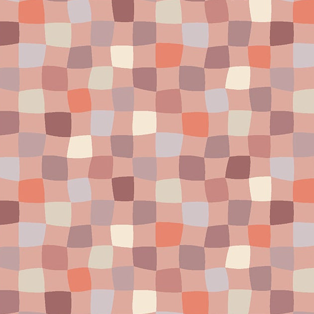 Day 51 Cotton + Steel RJR Fabrics Sweet Treats Florentine DA102-SS1 Strawberry Sorbet