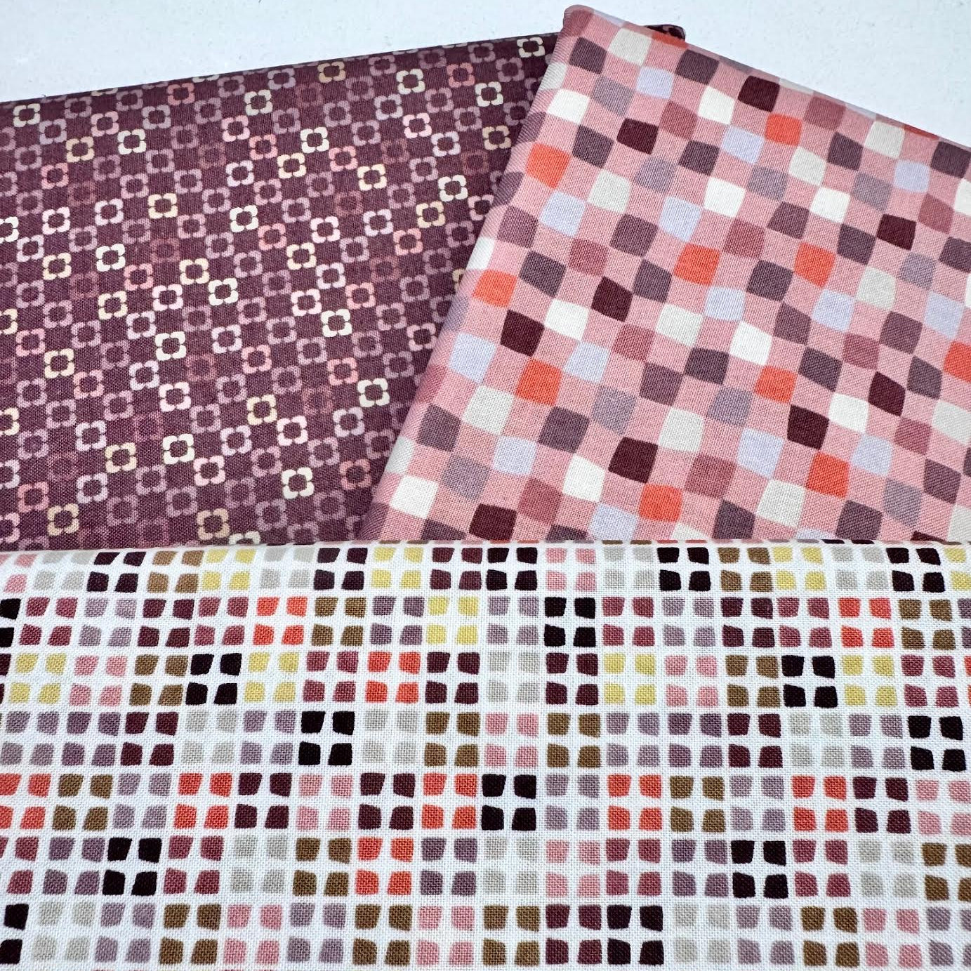 Day 51 Cotton + Steel RJR Fabrics Sweet Treats Florentine DA102-SS1 Strawberry Sorbet