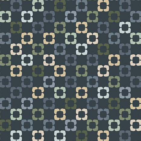 Day 51 Cotton + Steel RJR Fabrics Sweet Treats Madeleine DA101-DB2 Dusky Blue