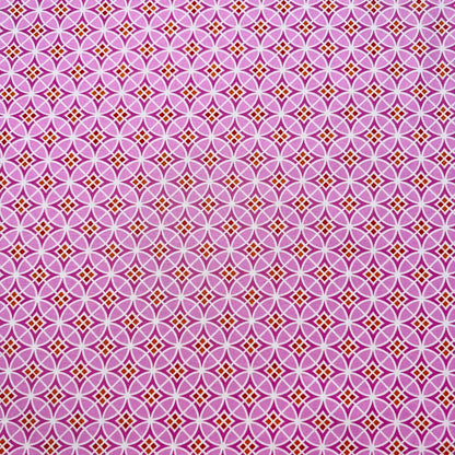 Dena Designs FreeSpirit Fabrics Monaco Circle Pane Fuchsia 