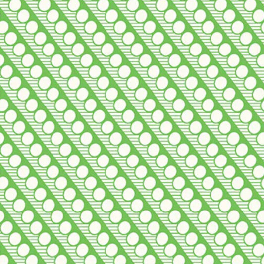 Denyse Schmidt Windham Fabrics Bonny Diagonal Dot 53644-10 Green