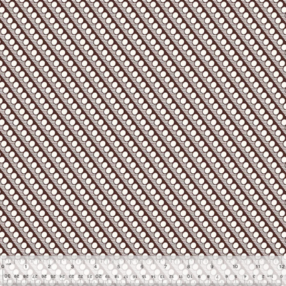 Denyse Schmidt Windham Fabrics Bonny Diagonal Dot 53644-5 Plum