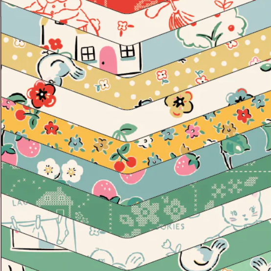 Elea Lutz Poppie Cotton Home Sweet Home 10" Layer Cake VR24478