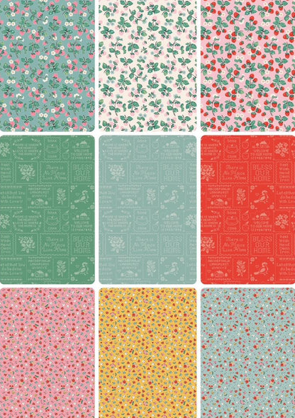 Elea Lutz Poppie Cotton Home Sweet Home 10" Layer Cake VR24478