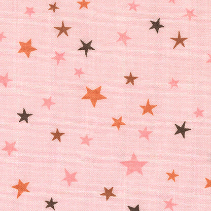 Elena Amo Moda Fabrics Purrs and Boos Stars 39066 12 Purrfect Pink