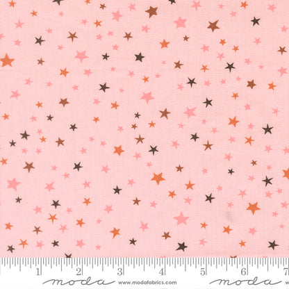 Elena Amo Moda Fabrics Purrs and Boos Stars 39066 12 Purrfect Pink