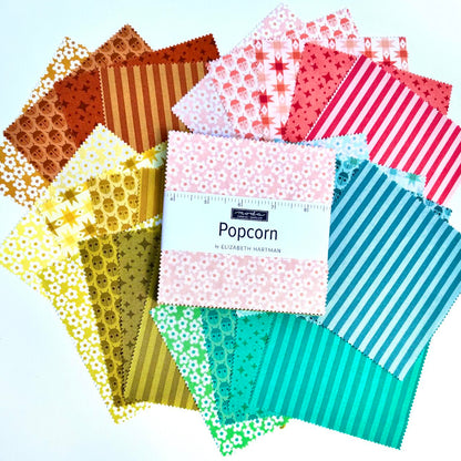 Elizabeth Hartman Moda Fabrics Popcorn 5" Charm Pack 51280PP