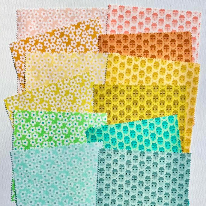 Elizabeth Hartman Moda Fabrics Popcorn 5" Charm Pack 51280PP