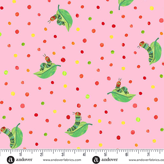Eric Carle The Very Hungry Caterpillar Snack Time Leafing Around Pink Cherry A-1438-E