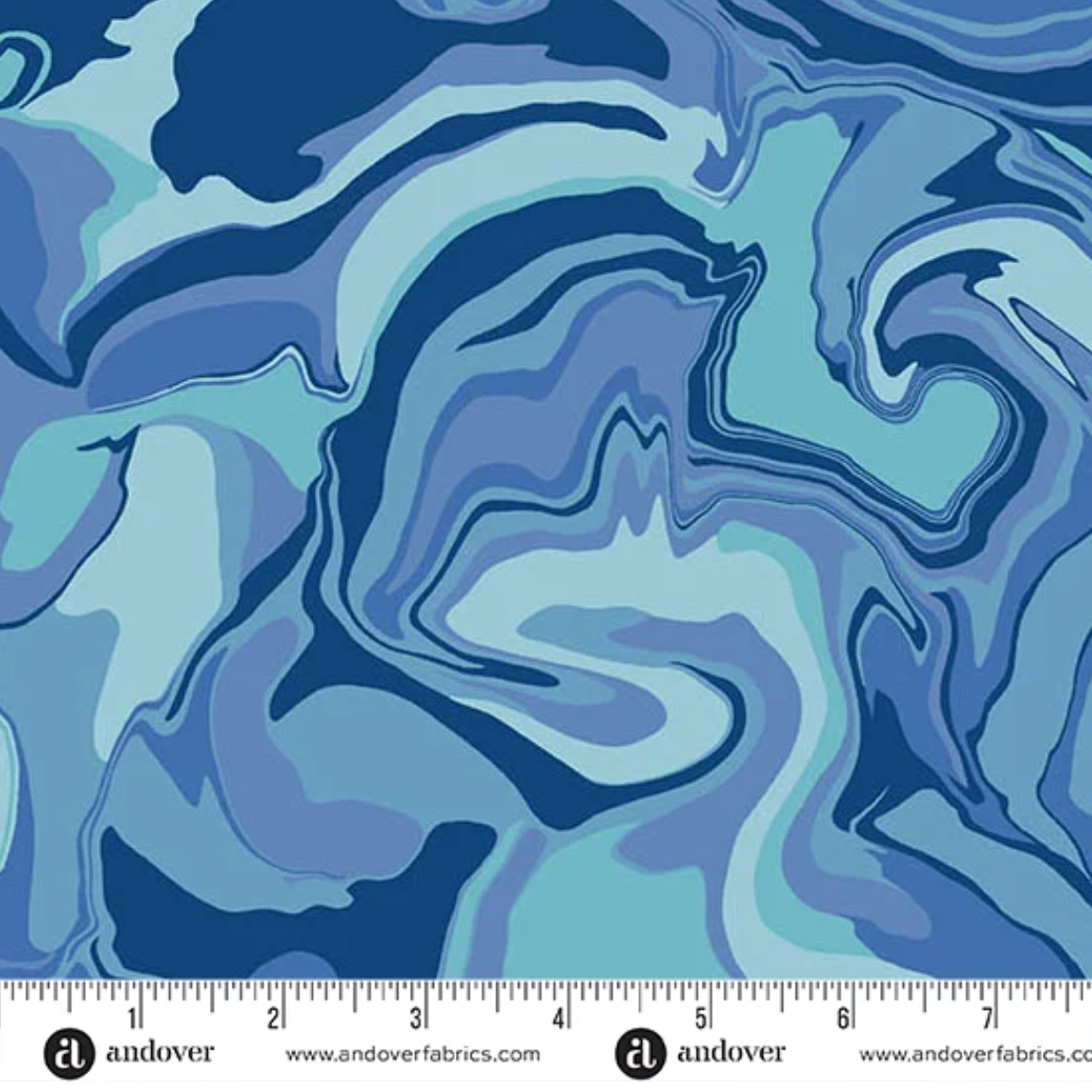 Eye Candy Quilts Andover Fabrics Nebula A-1506-B1 Subzero