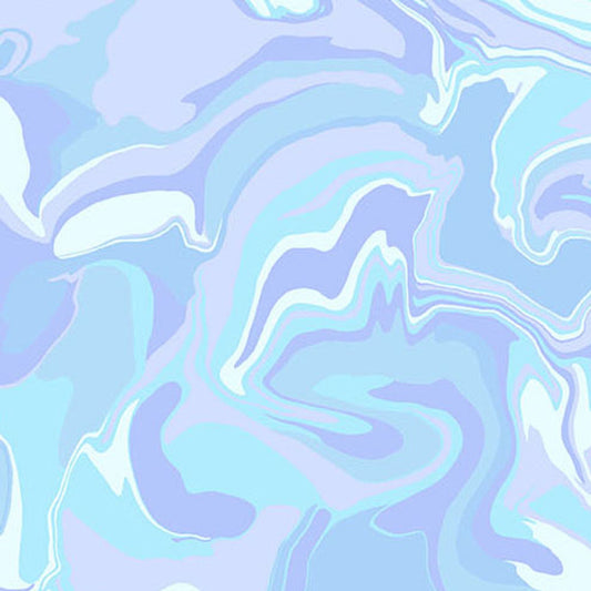 Eye Candy Quilts Andover Fabrics Nebula A-1506-LB Mermaid