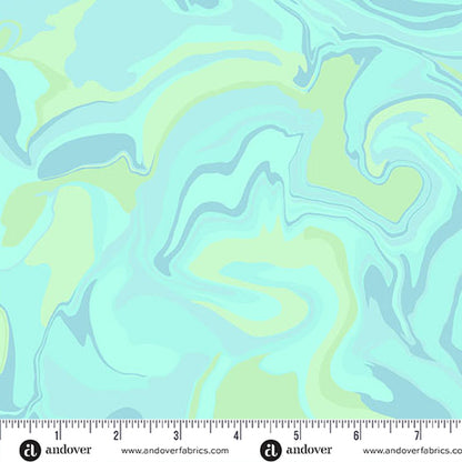Eye Candy Quilts Andover Fabrics Nebula A-1506-LT Surfside