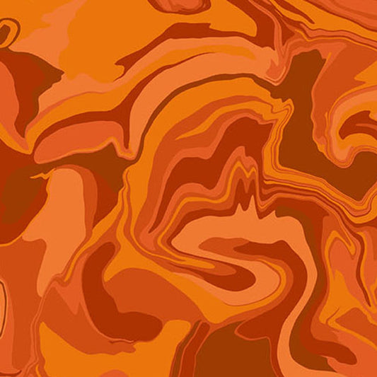 Eye Candy Quilts Andover Fabrics Nebula A-1506-O Carrot