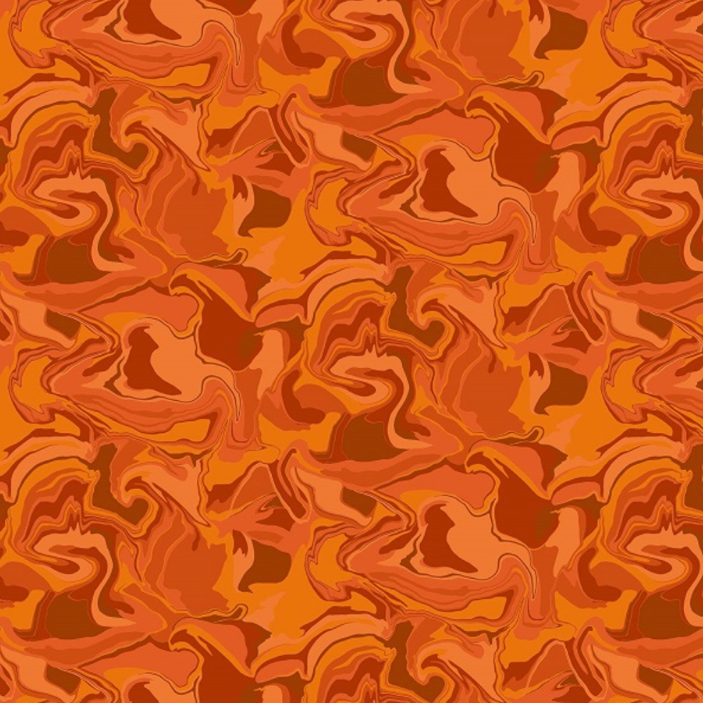 Eye Candy Quilts Andover Fabrics Nebula A-1506-O Carrot