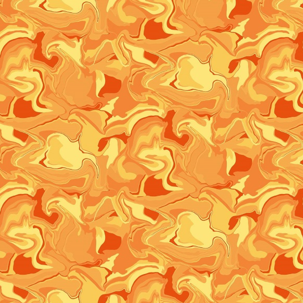 Eye Candy Quilts Andover Fabrics Nebula A-1506-Y Marigold