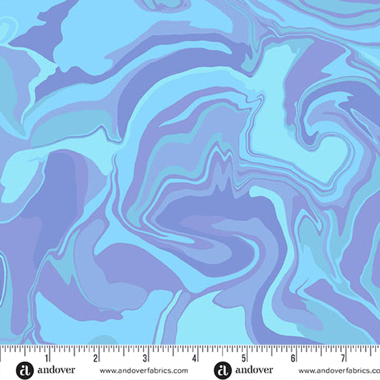 Eye Candy Quilts Andover Fabrics Nebula Delphinium A-1506-B