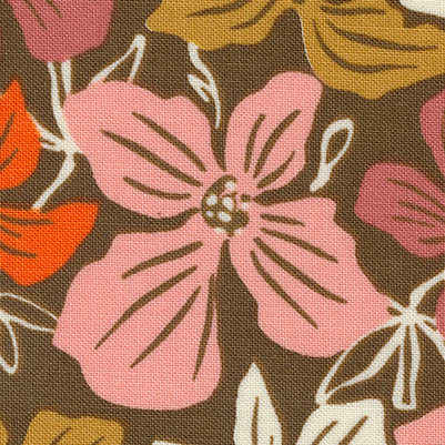 Fancy That Design House Moda Fabrics Things Above Block Florals 4561013 Cocoa