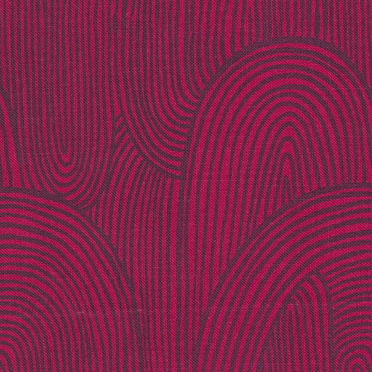 Fancy That Design House Moda Fabrics Things Above Wavy Whirl 45614 19 Pomegranate