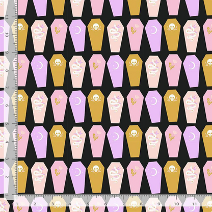 Faye Guanipa Harvest Moon Coffins Dear Stella Leezaworks Meowloween Ghost Kitties Ash Dear Stella 2815 Tar